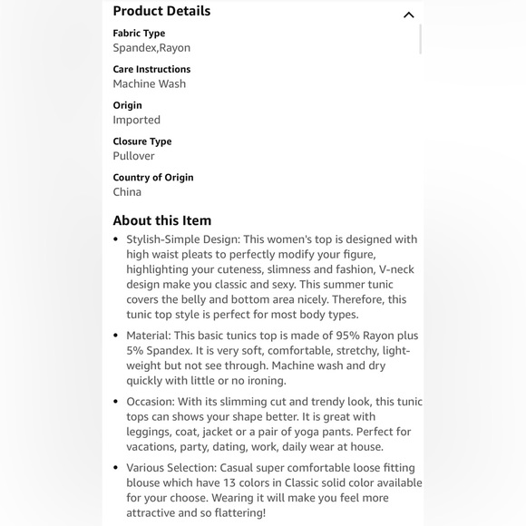 SoTeer V Neck Empire Waist Shirt Short Sleeve A Line Pleated Tops, Small, Purple - Picture 6 of 6